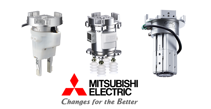 適用于三菱電機的協(xié)作機器人專用夾爪