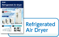 Refrigerated air dryer